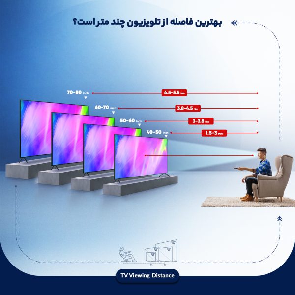 تلویزیون کیوال ای دی هوشمندجی پلاس مدل GTV-75PQ822S سایز 75 اینچ